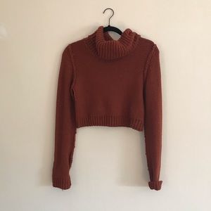 Free people cropped turtleneck